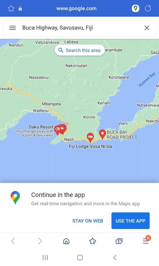 Fiji Lodge Vosa Ni Ua Савусаву Экстерьер фото